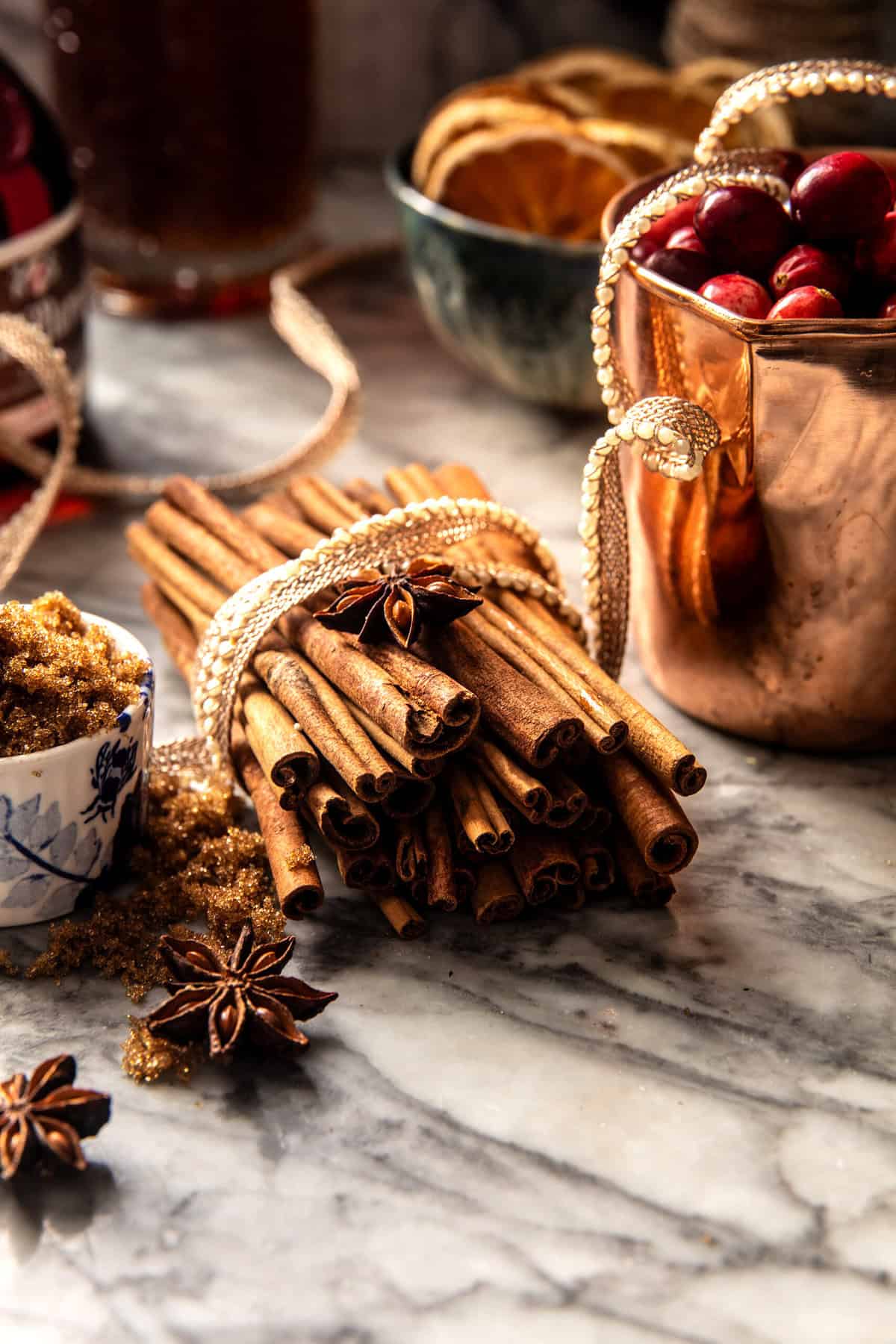 Thanksgiving Cranberry Cobbler Punch | halfbakedharvest.com