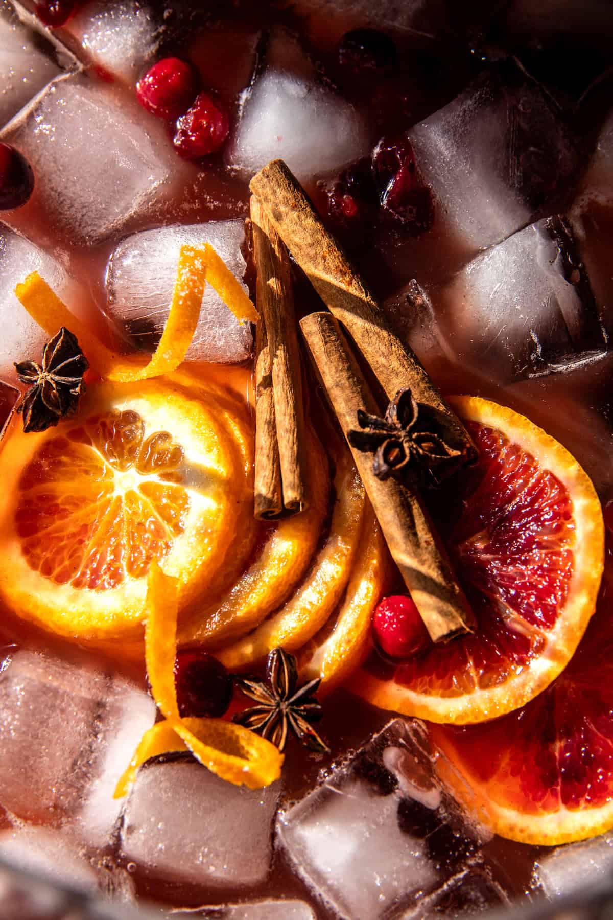 Thanksgiving Cranberry Cobbler Punch | halfbakedharvest.com