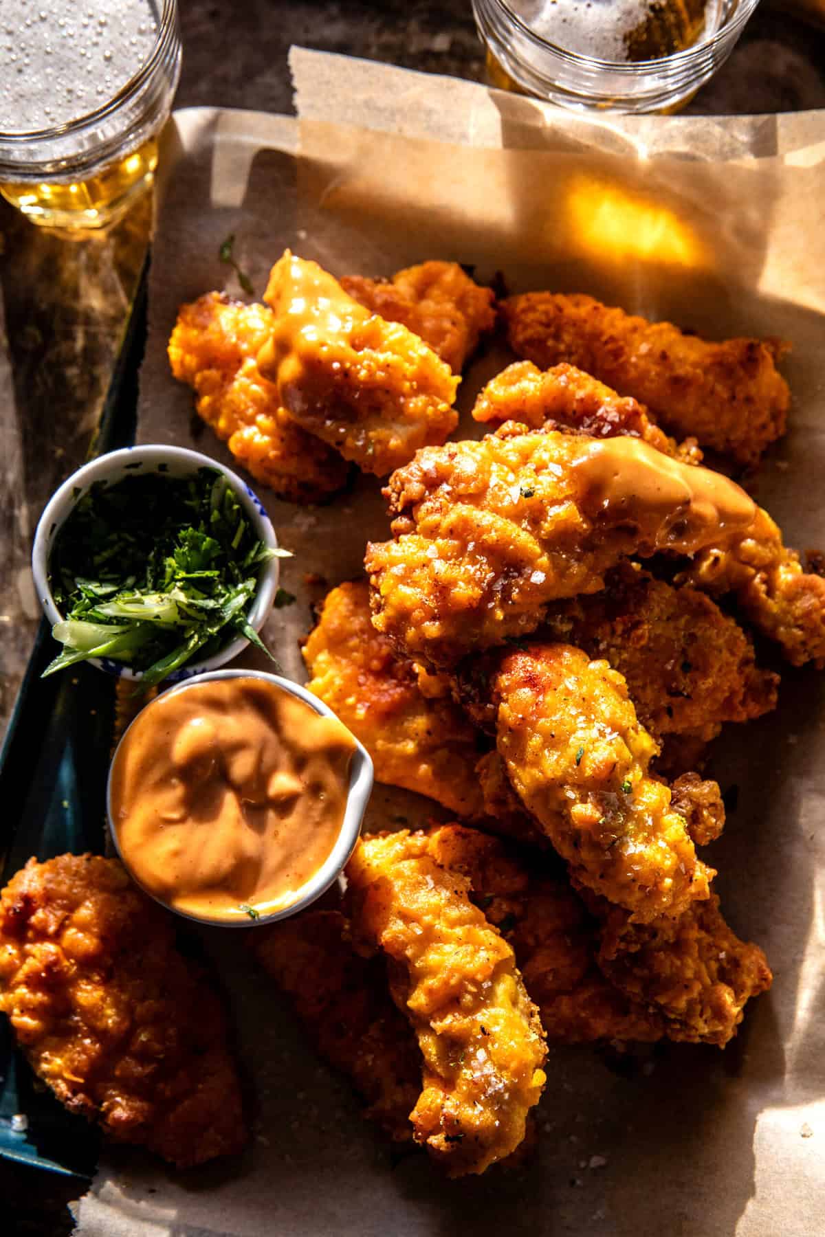 Crispy Turmeric Chicken Tenders | halfbakedharvest.com