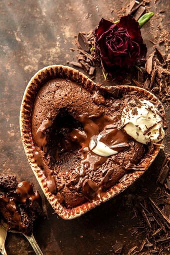 Easy Chocolate Pudding Cakes | halfbakedharvest.com