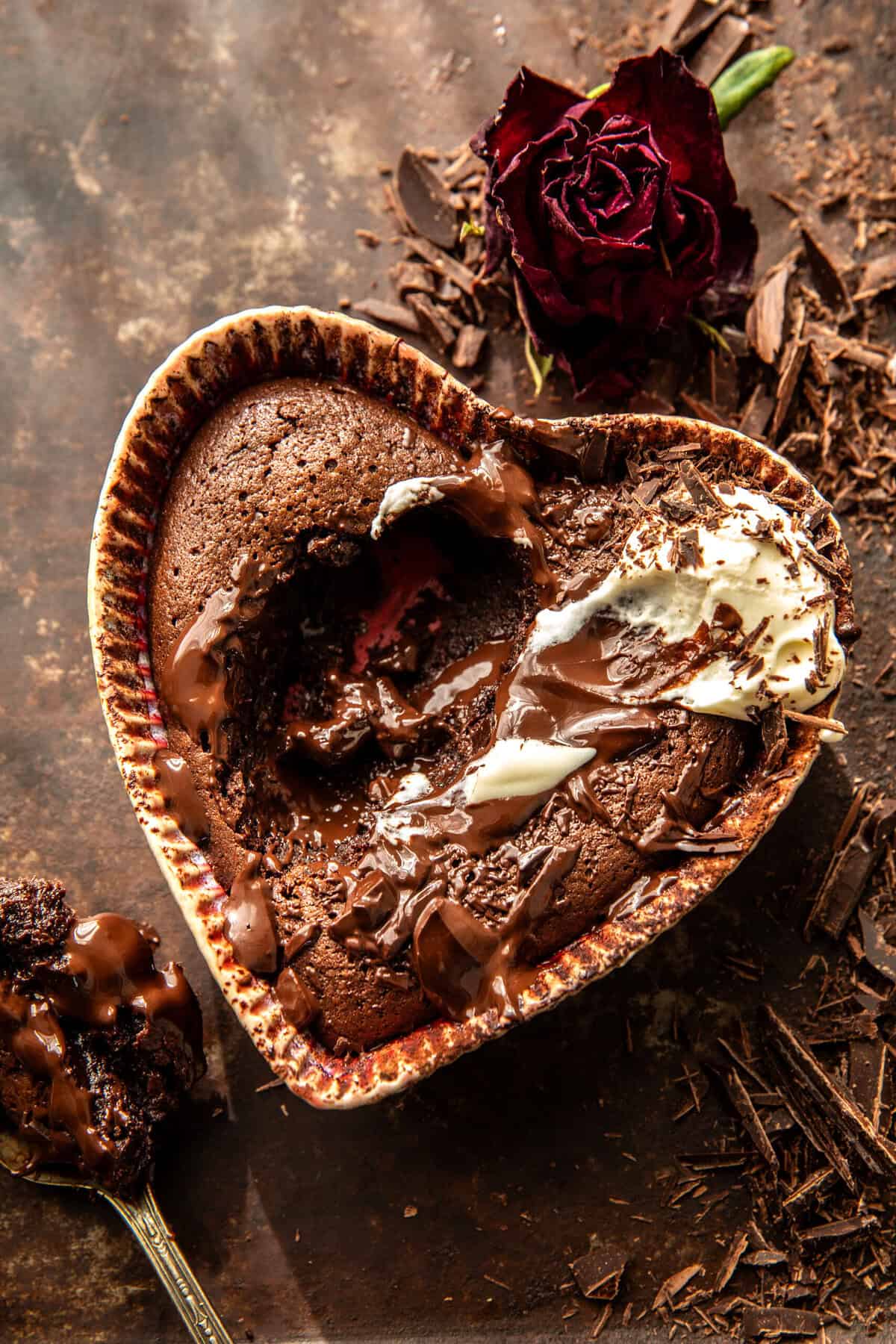 Easy Chocolate Pudding Cakes | halfbakedharvest.com