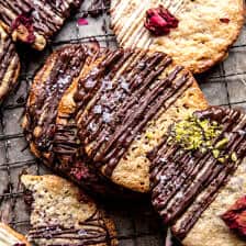 5 Ingredient Salted Chocolate Lace Cookies | halfbakedharvest.com