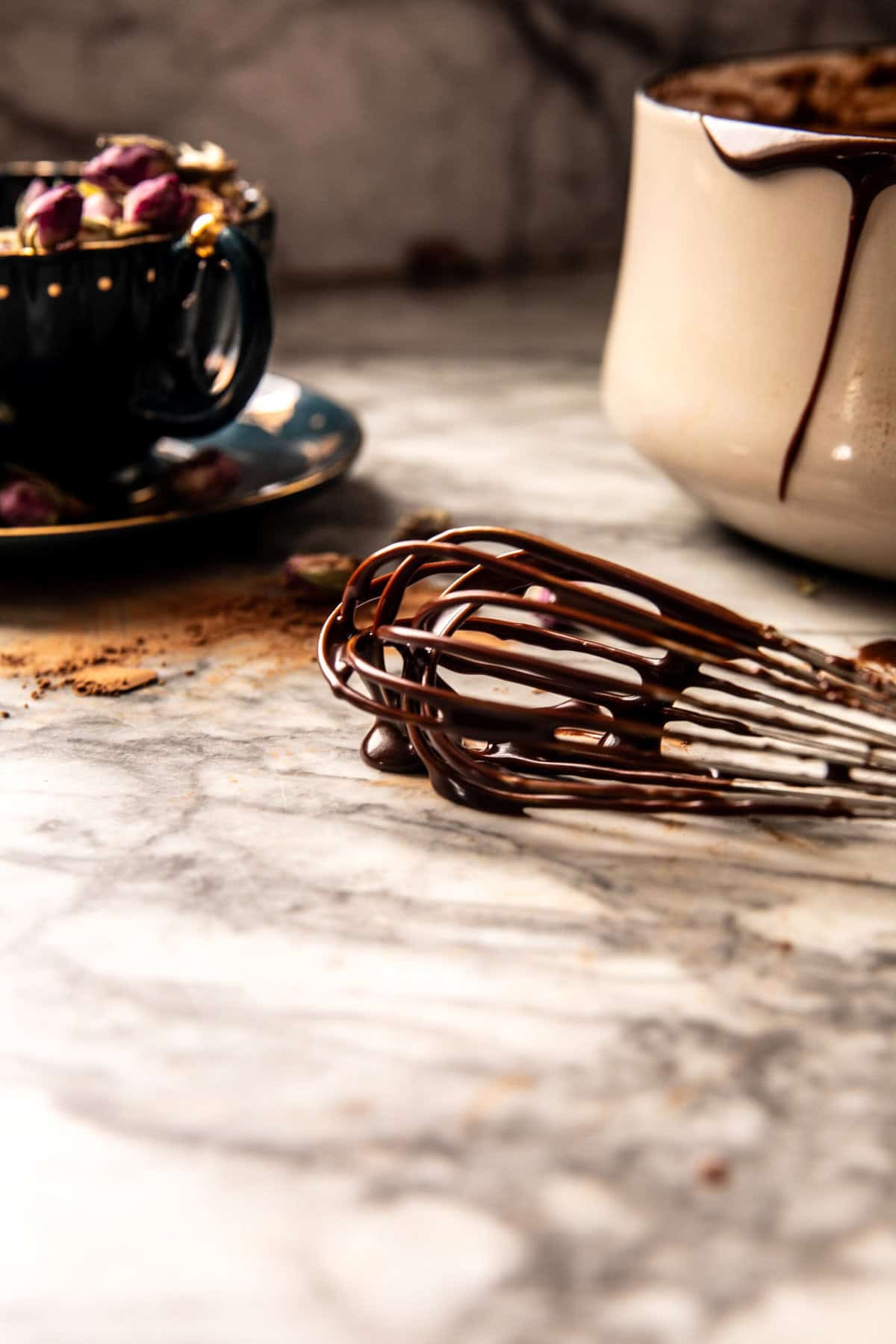 Brown Butter Banana Cake with Chocolate Caramel Frosting | halfbakedharvest.com