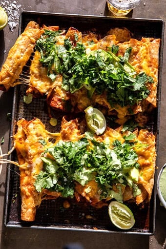 Crispy Rolled Chipotle Beef Tacos | halfbakedharvest