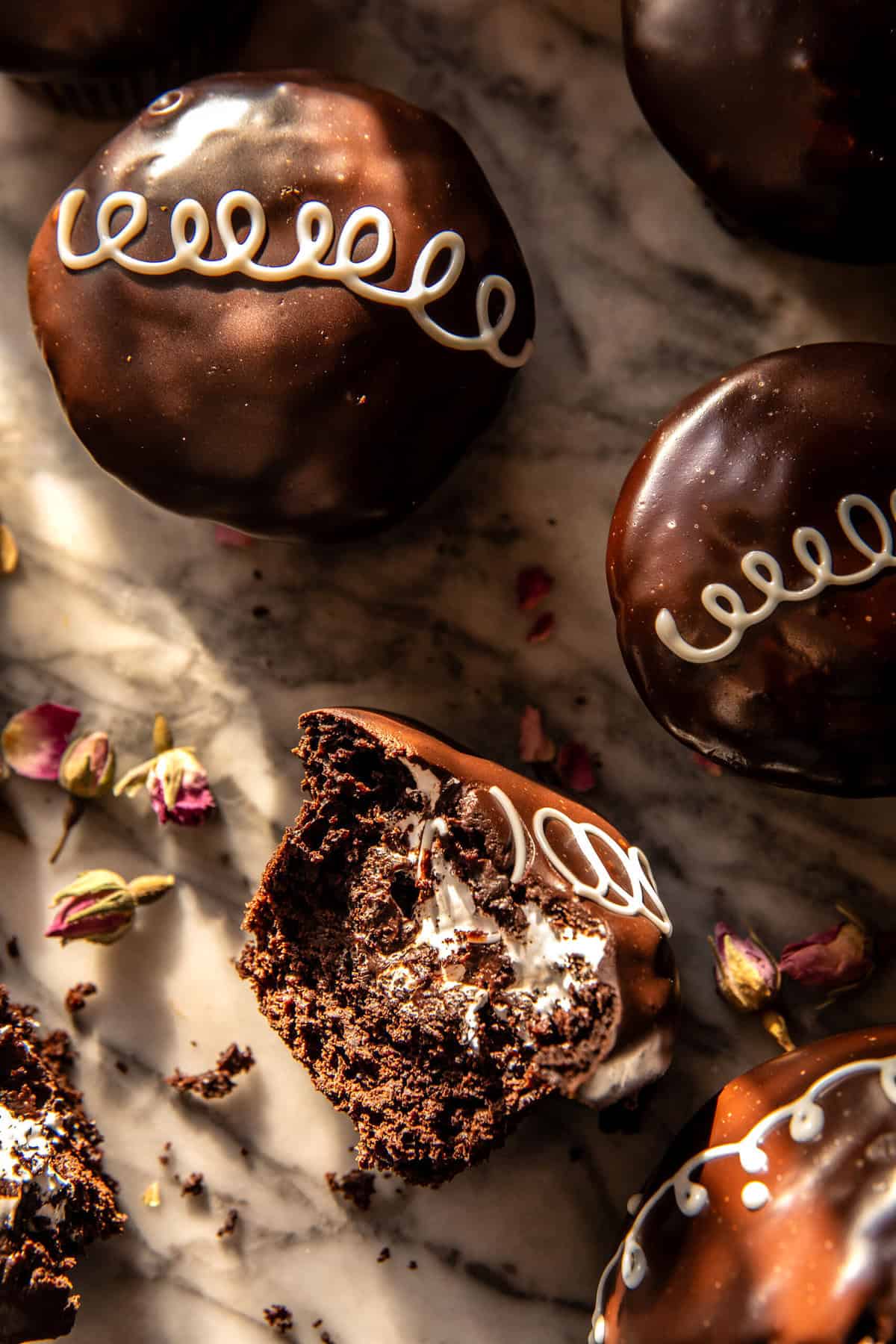 Homemade Hostess Cupcakes | halfbakedharvest.com