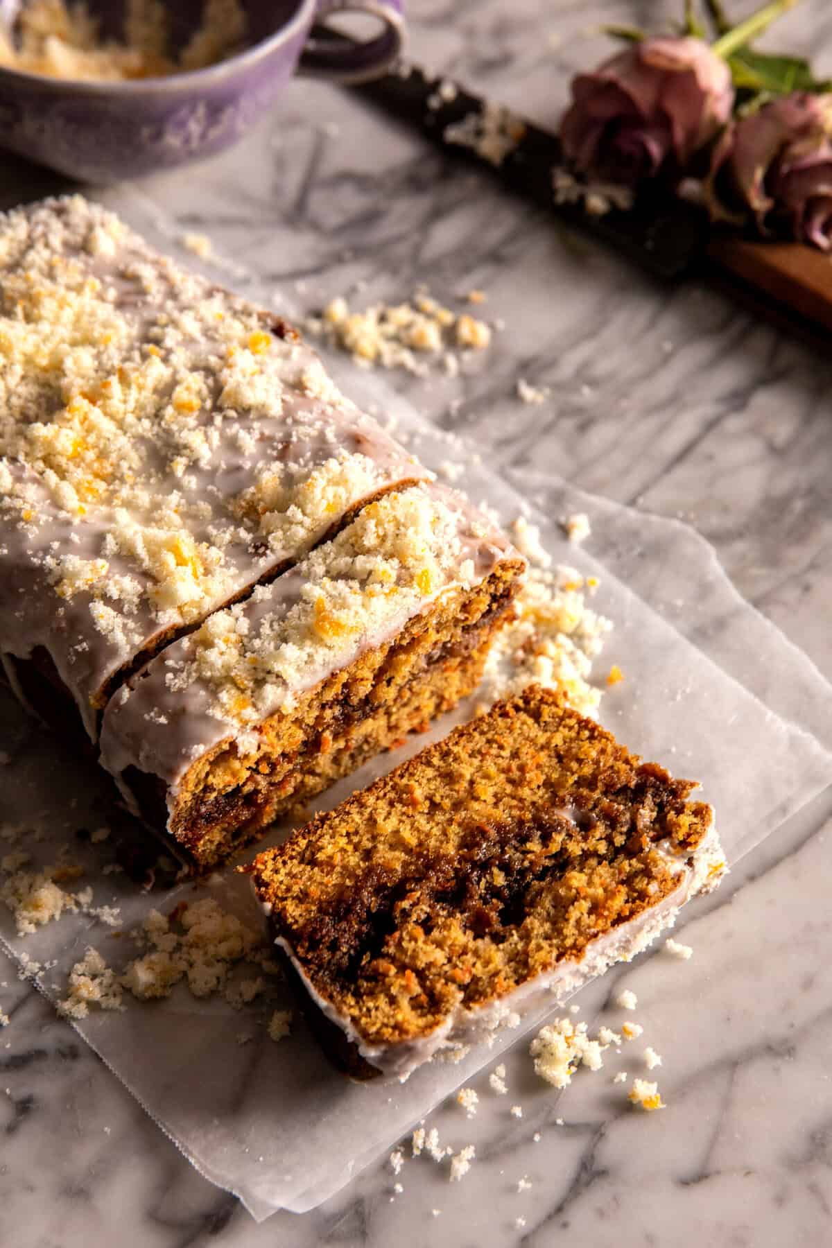 Lemon Glazed Carrot Cake | halfbakedharvest.com