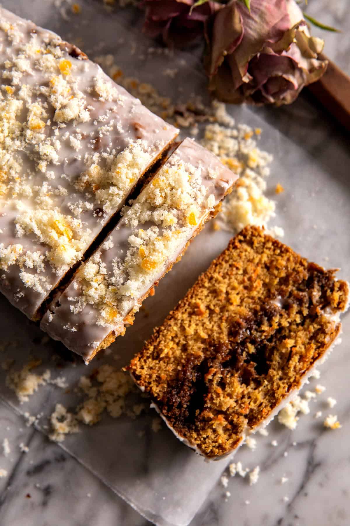 Lemon Glazed Carrot Cake | halfbakedharvest.com