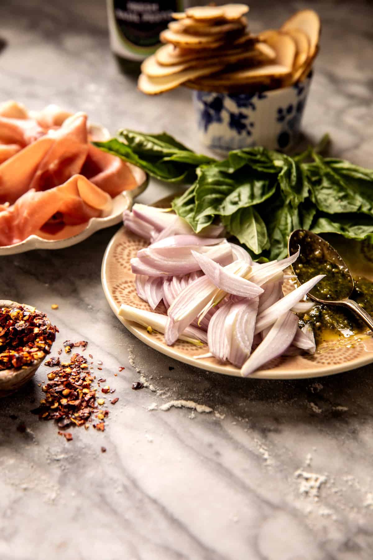 Potato Prosciutto Burrata Pizza | halfbakedharvest.com