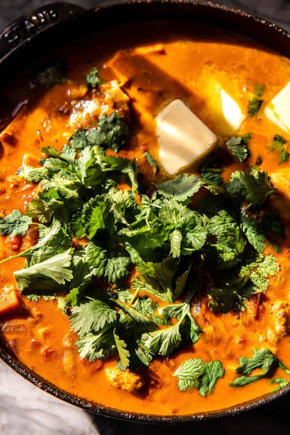 Quick Saucy Coconut Curry Chicken | halfbakedharvest.com