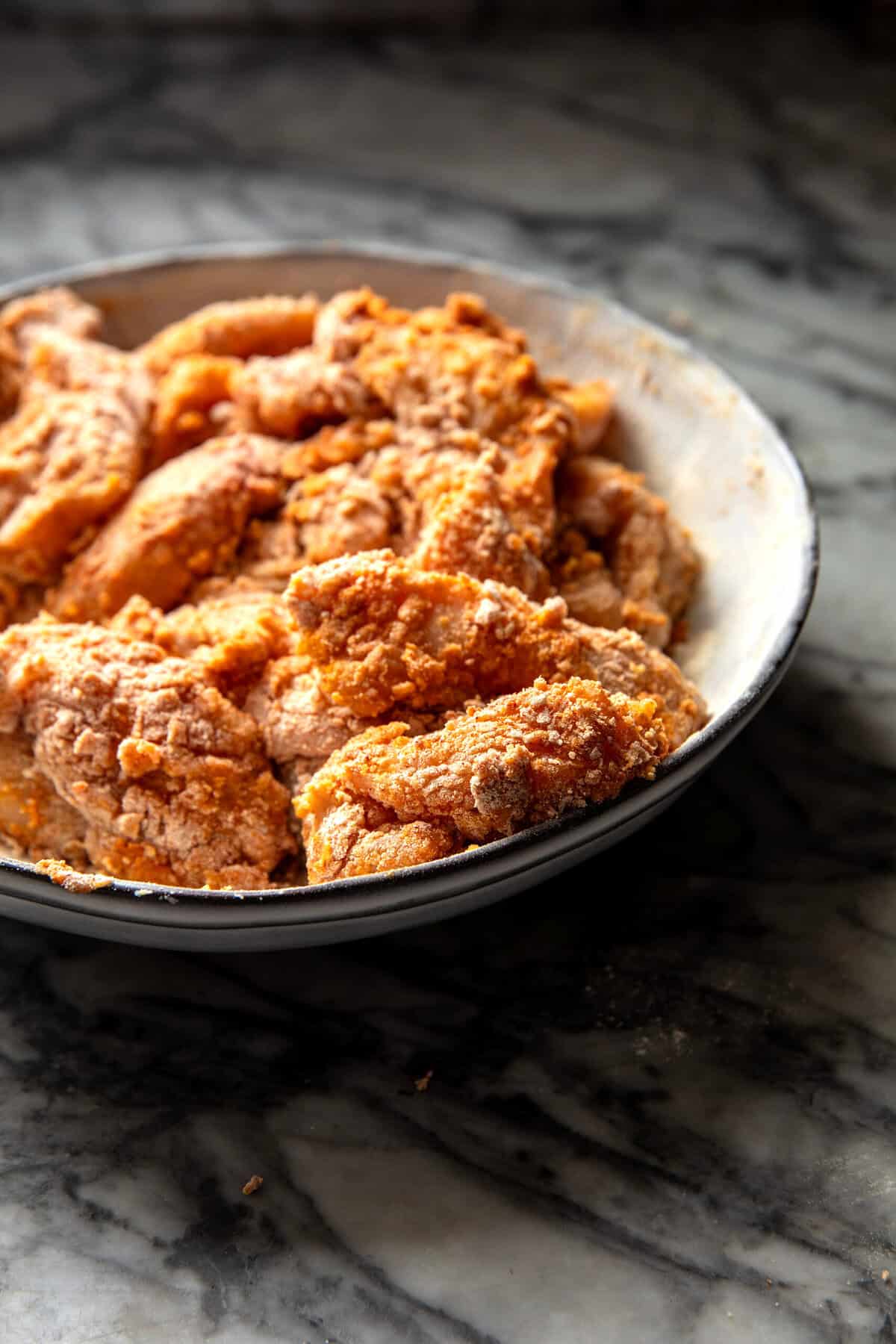 Baked Crispy Hot Honey Chicken Tenders | halfbakedharvest.com