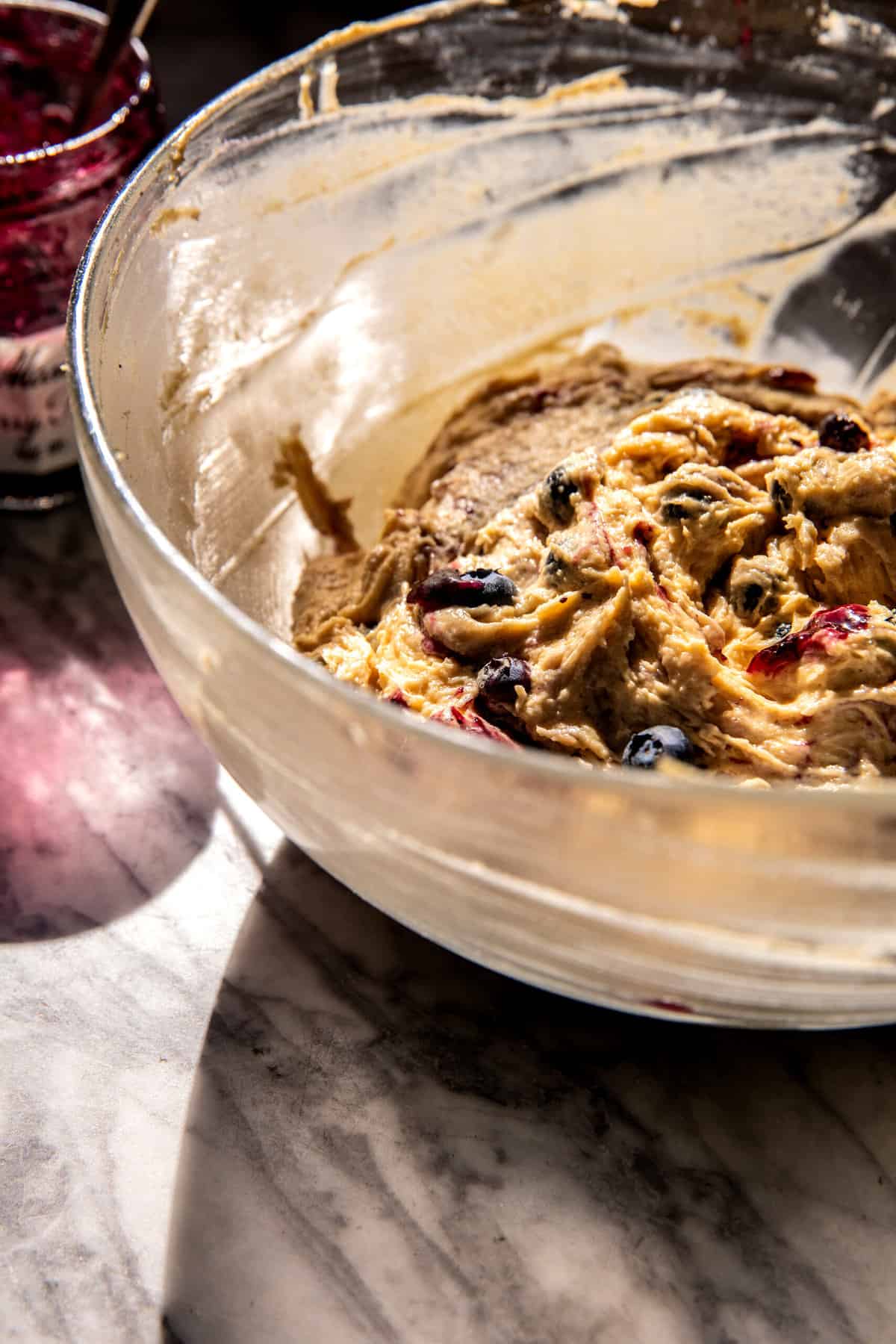Blueberry Yogurt Coffee Cake Muffins | halfbakedharvest.com