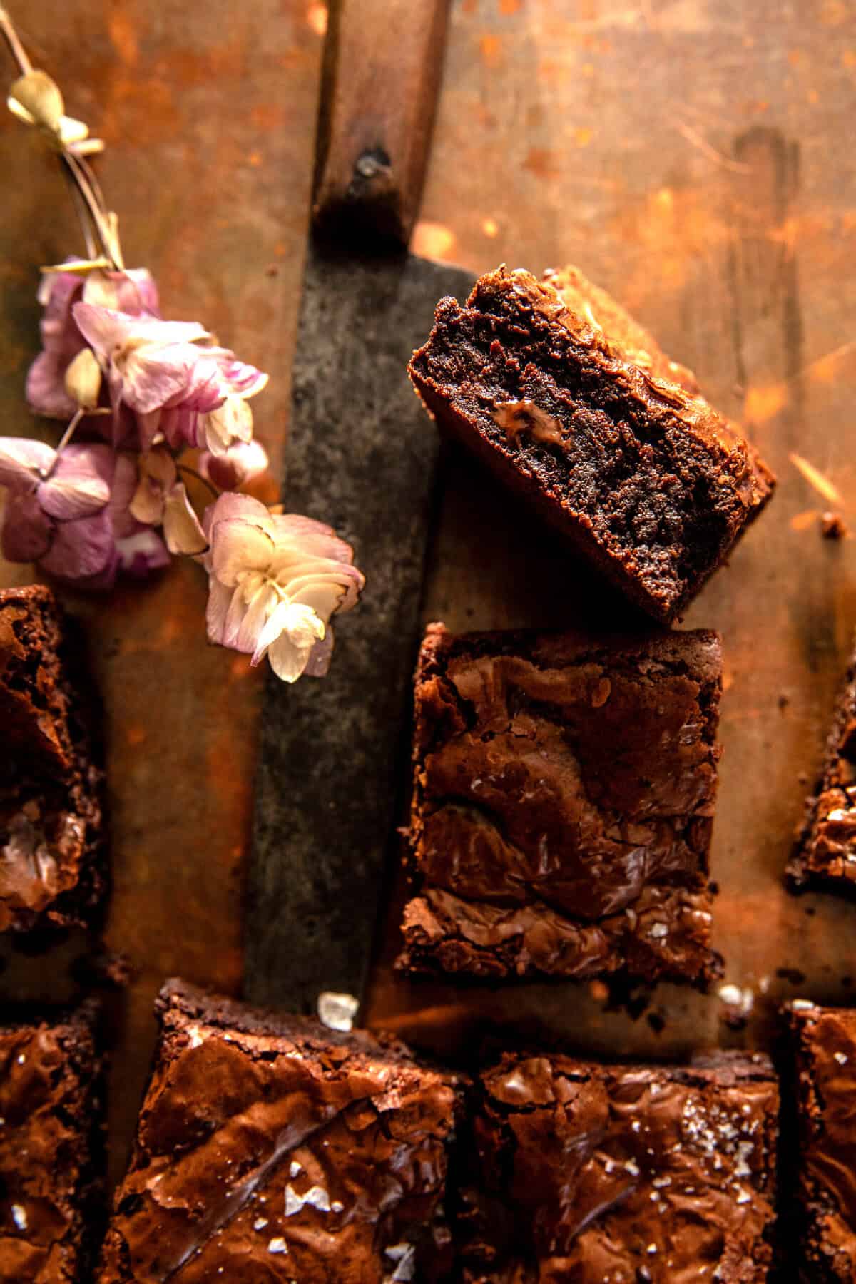 Fudgy, Crinkly, Brown Butter Brownies | halfbakedharvest.com