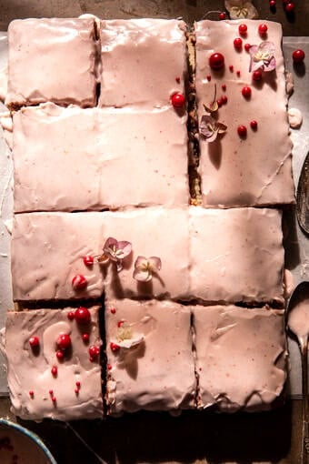 Strawberry Poptart Sheet Cake | halfbakedharvest.com