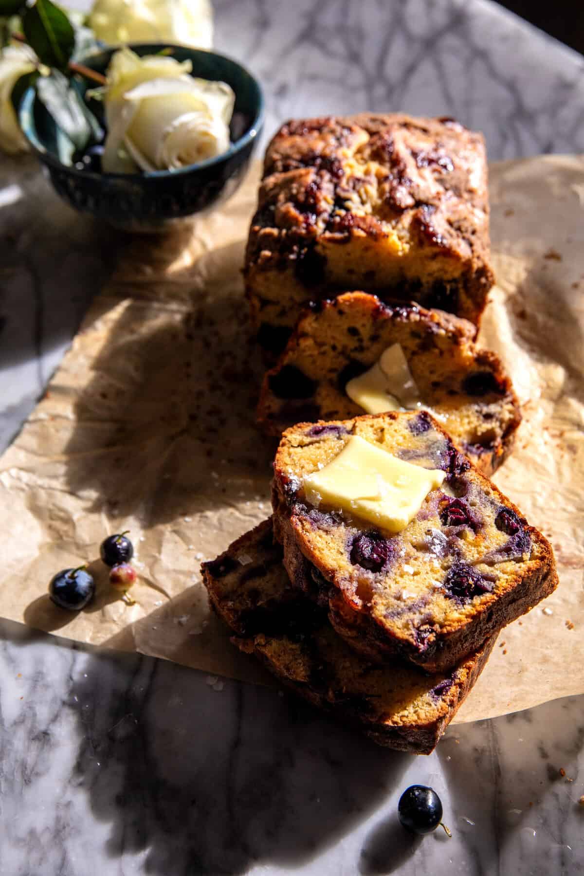 Blueberry Muffin Bread | halfbakedharvest.com