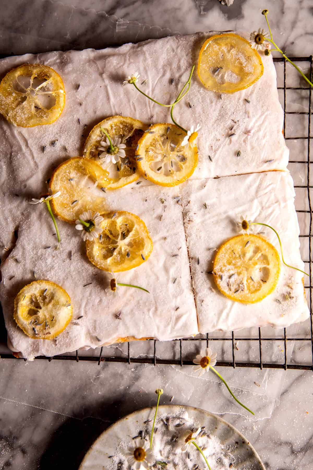 Easy Lemon Fritter Cake | halfbakedharvest.com
