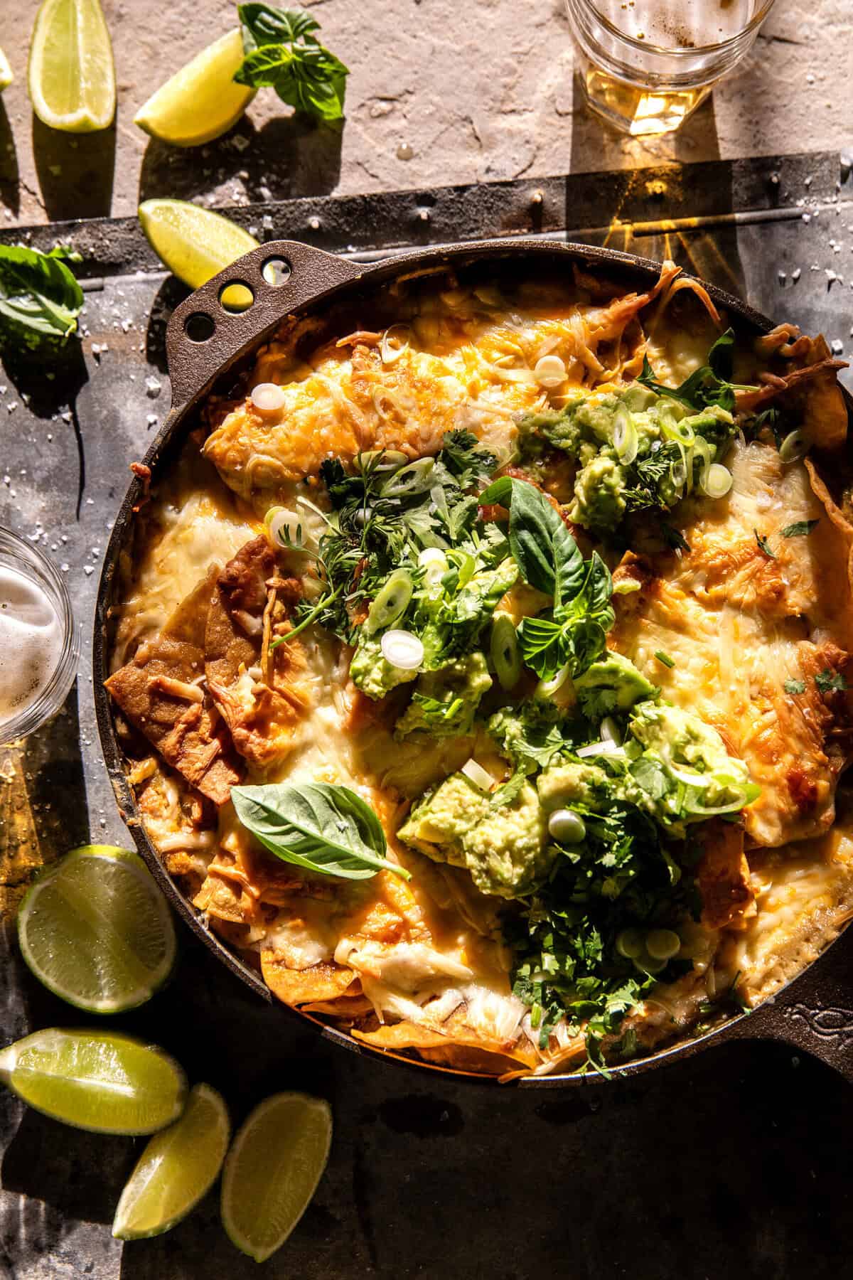 Easy Skillet Mexican Lasagna | halfbakedharvest.com