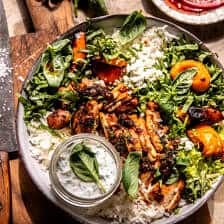 Sheet Pan Sun-Dried Tomato Chicken Bowls | halfbakedharvest.com