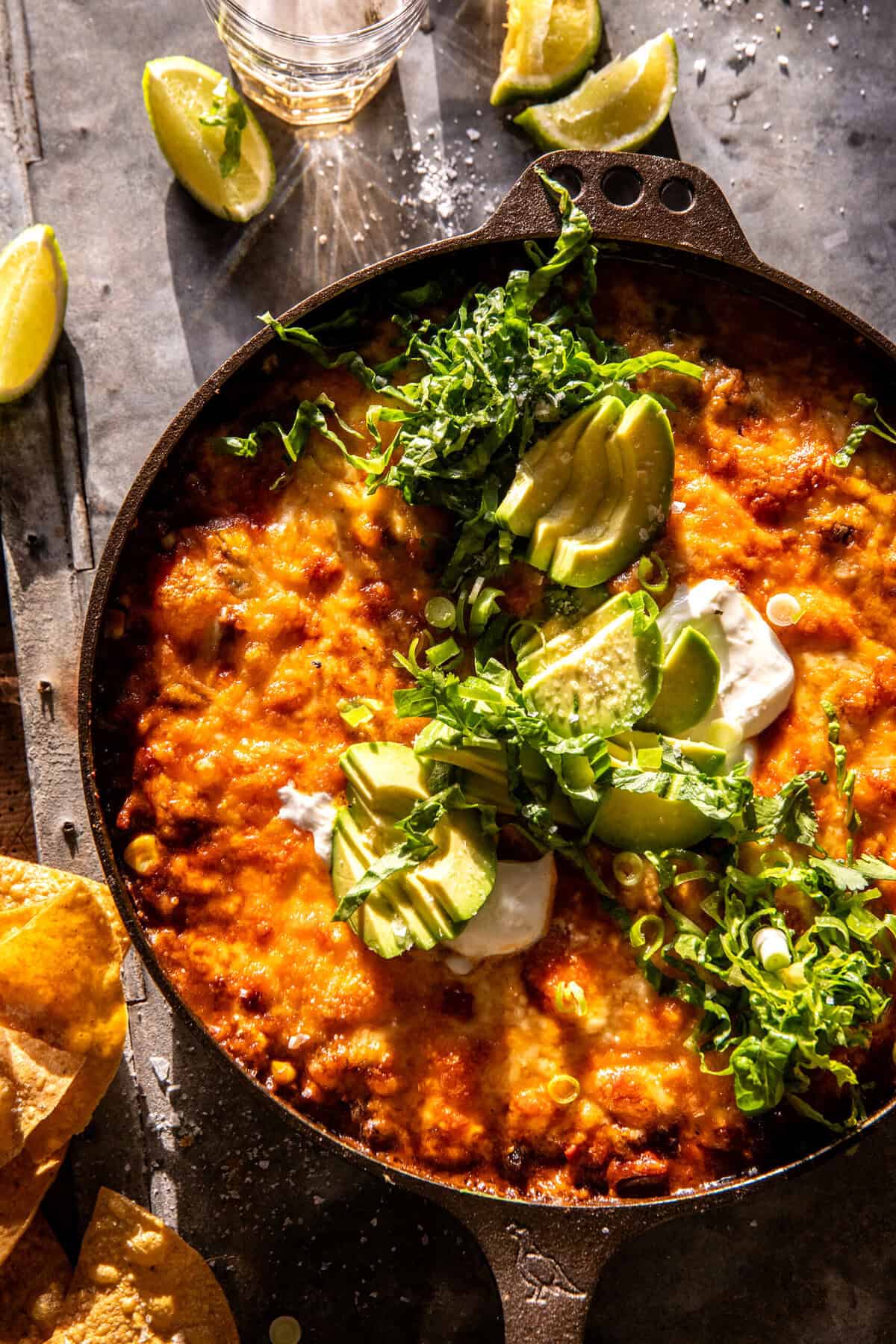 Skillet Mexican Beef and Rice | halfbakedharvest.com