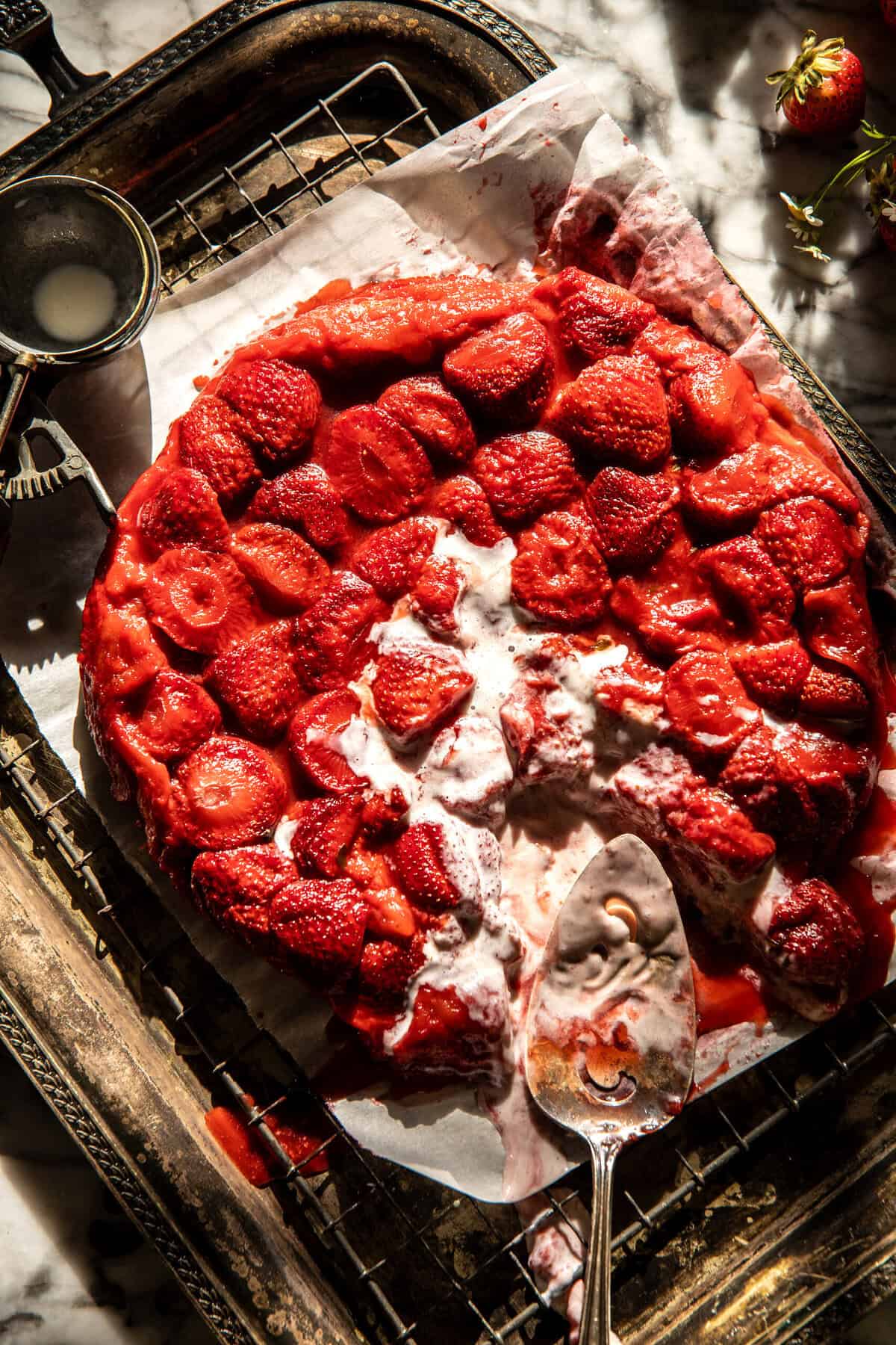 Strawberry Tarte Tatin | halfbakedharvest.com
