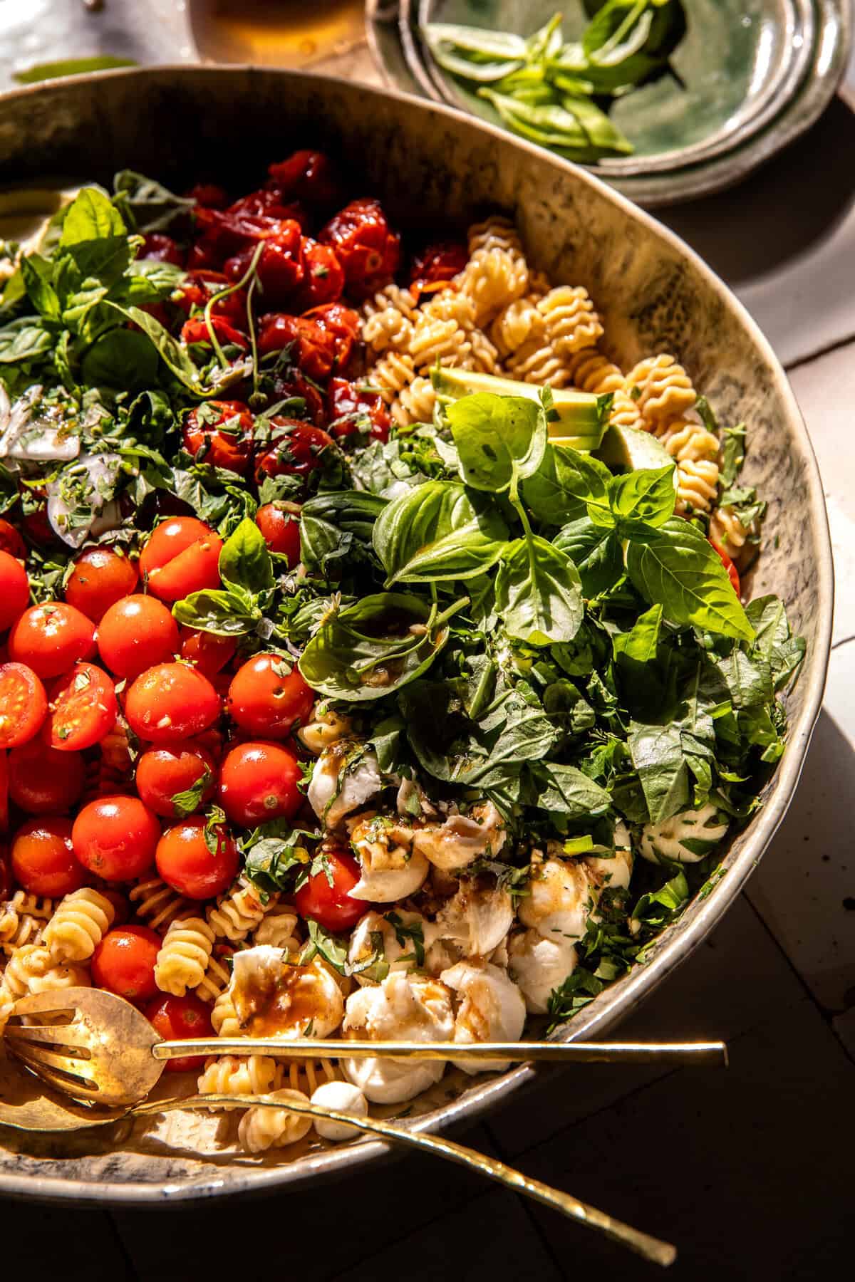 Caprese Pasta Salad | halfbakedharvest.com