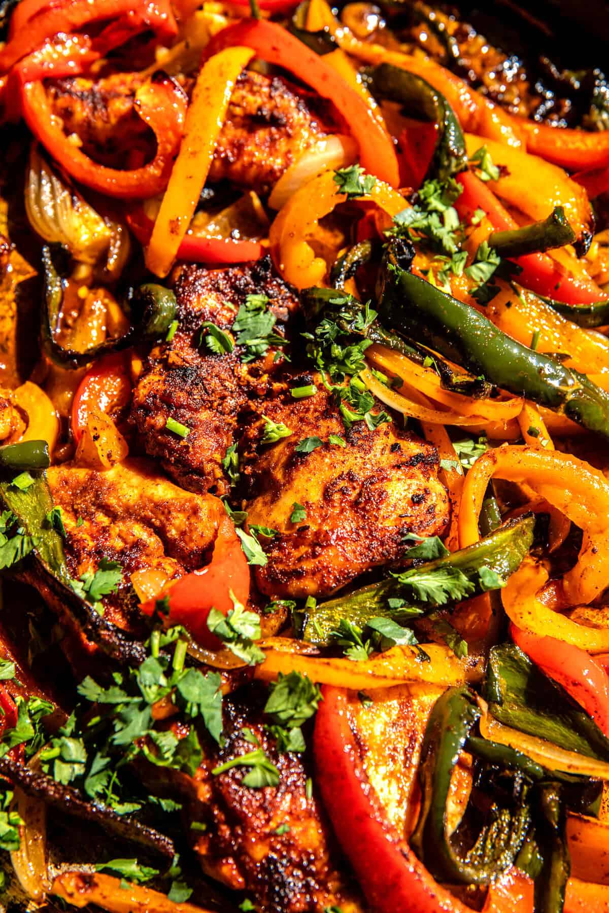 Easy Sheet Pan Chicken Fajitas | halfbakedharvest.com