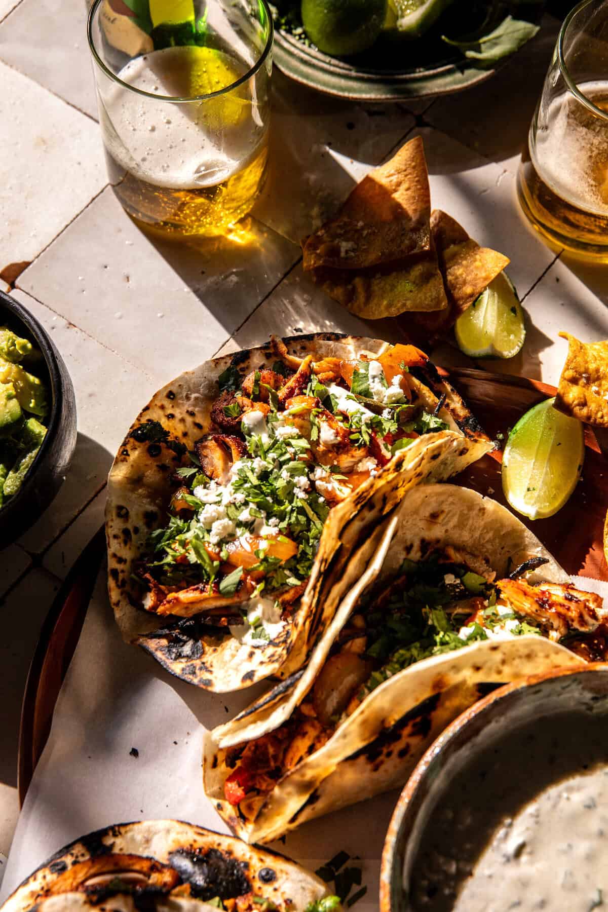 Easy Sheet Pan Chicken Fajitas | halfbakedharvest.com