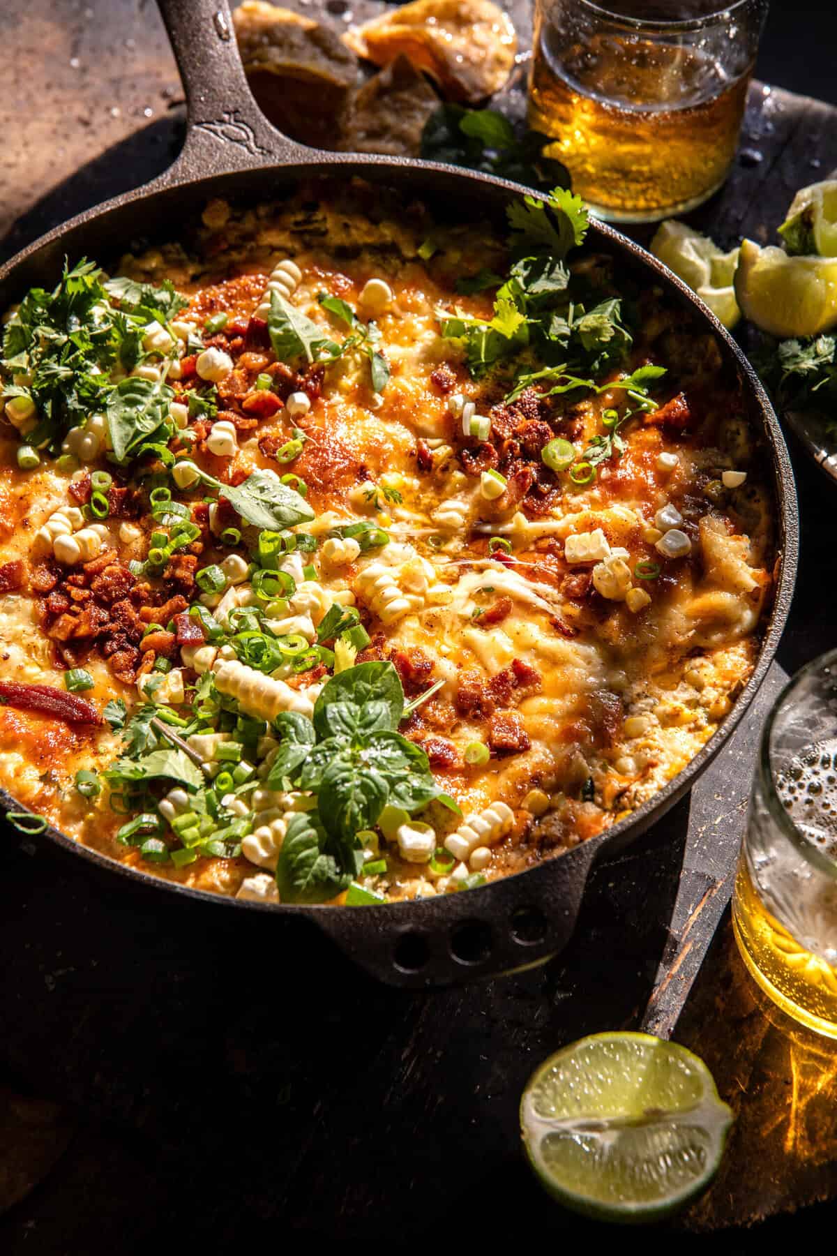 Hot Bacon Corn Dip | halfbakedharvest.com