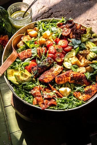 Salmon Club Salad | halfbakedharvest.com