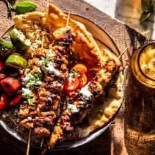 Chicken Souvlaki Rice Pilaf | halfbakedharvest.com