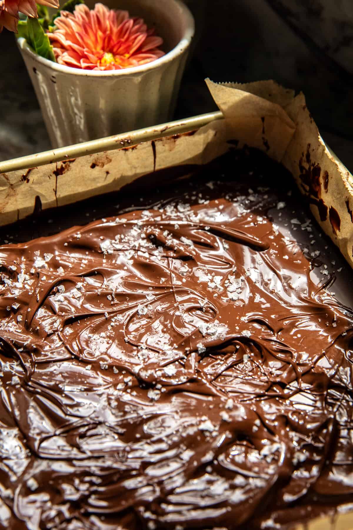 No-Bake Dark Chocolate Oatmeal Cookie Bars | halfbakedharvest.com