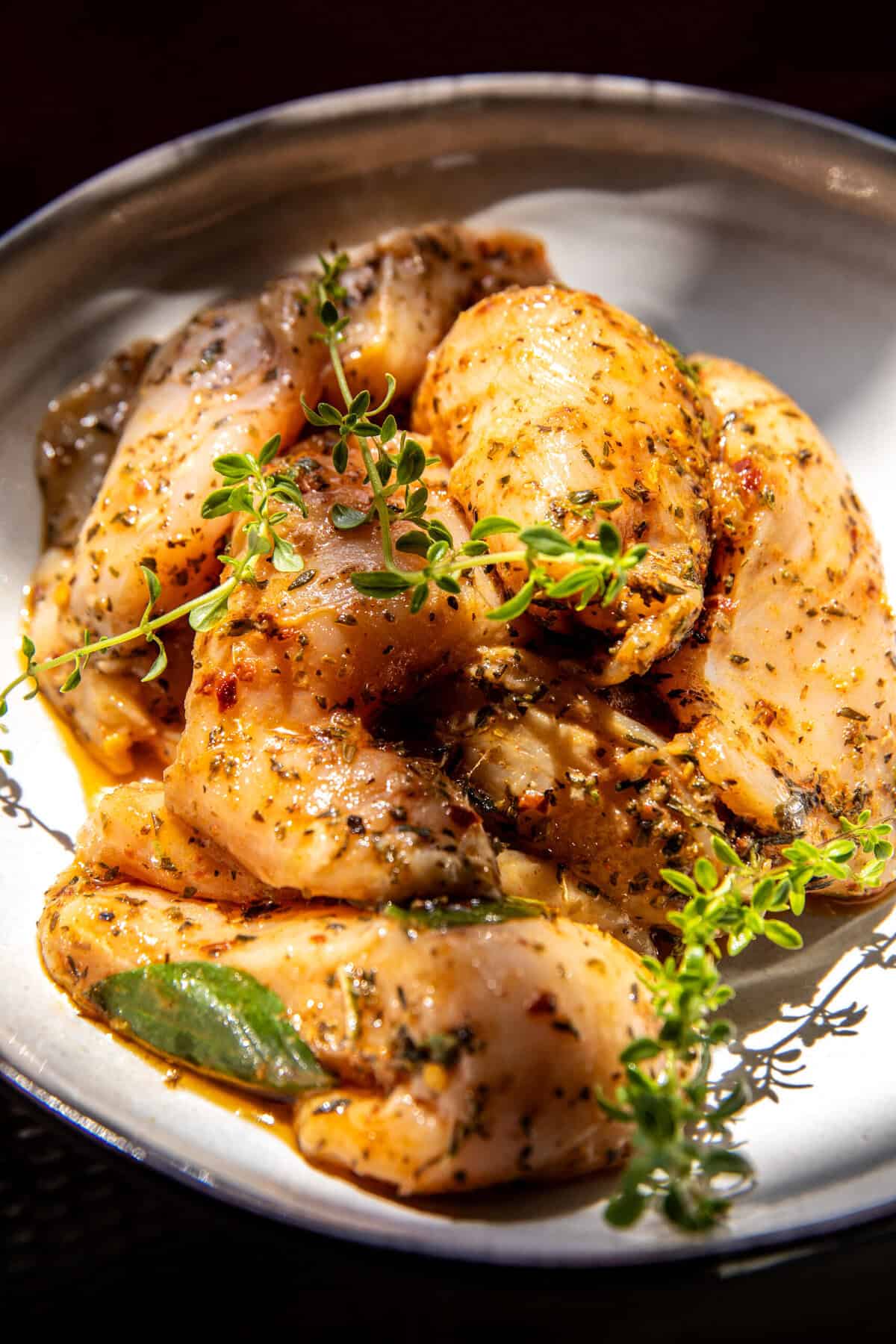 Simple Chicken Zucchini Alfredo Pasta | halfbakedharvest.com