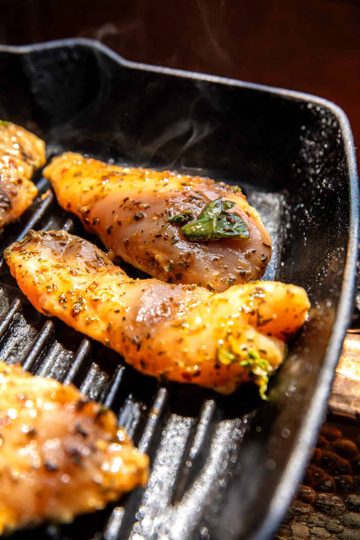 Simple Chicken Zucchini Alfredo Pasta | halfbakedharvest.com