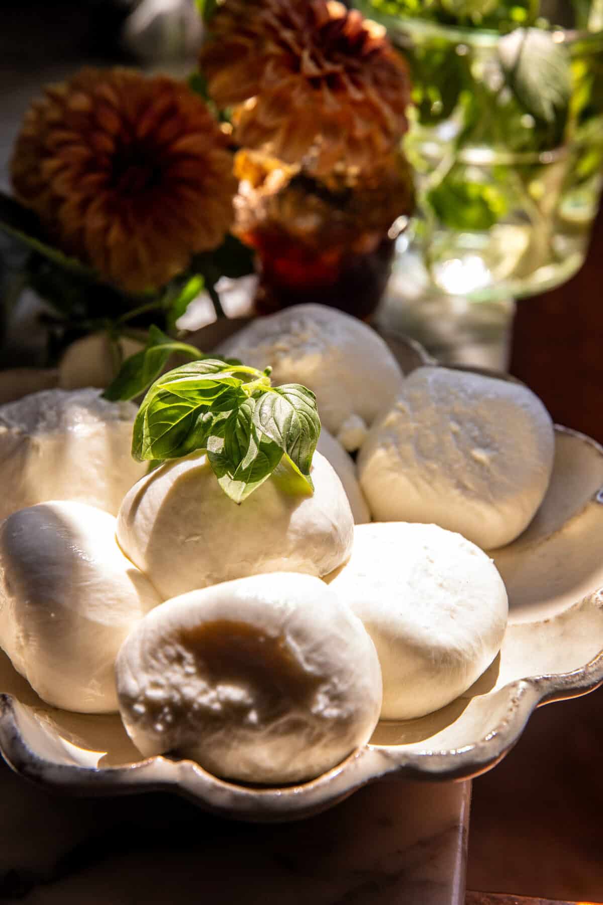 Smashed Burrata with Jam and Pistachios | halfbakedharvest.com