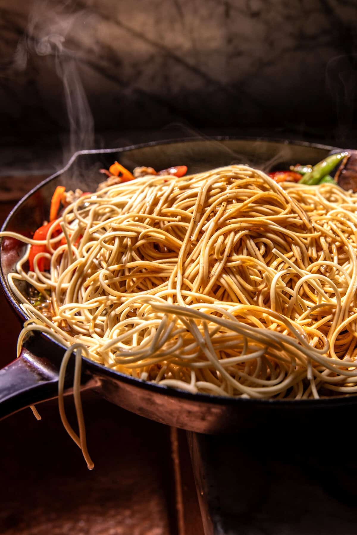15 Minute Sesame Garlic Chicken Lo Mein | halfbakedharvest.com