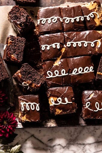 Homemade Caramel Hostess Cupcake Cake | halfbakedharvest.com