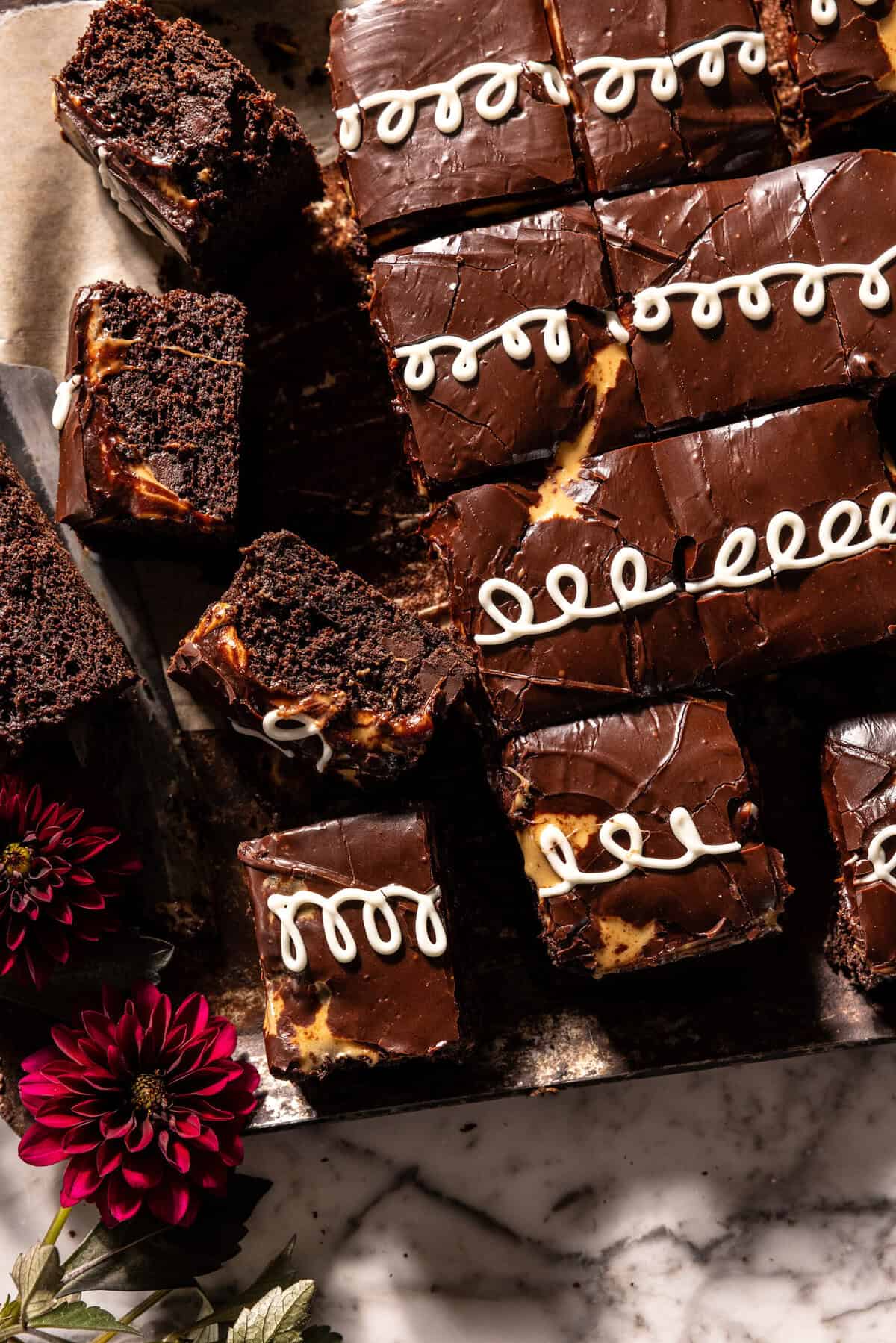 Homemade Caramel Hostess Cupcake Cake | halfbakedharvest.com