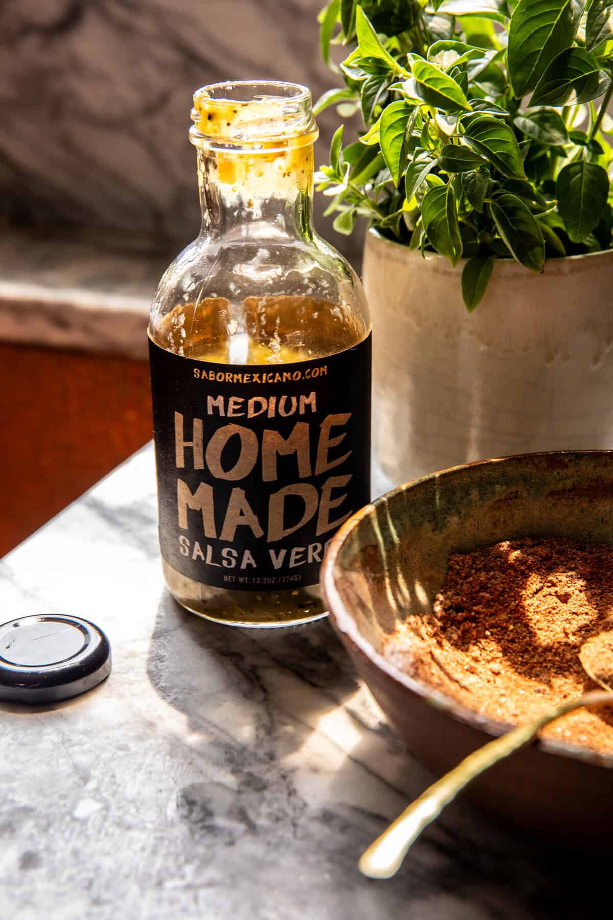 Skillet Mexican Tomatillo Chicken and Rice | halfbakedharvest.com