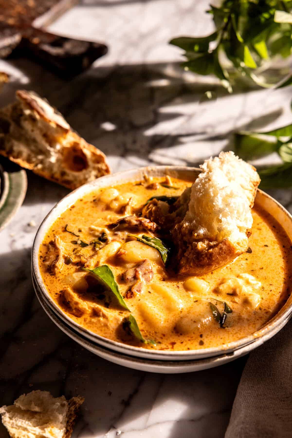 Marry Me Chicken Gnocchi Soup | halfbakedharvest.com