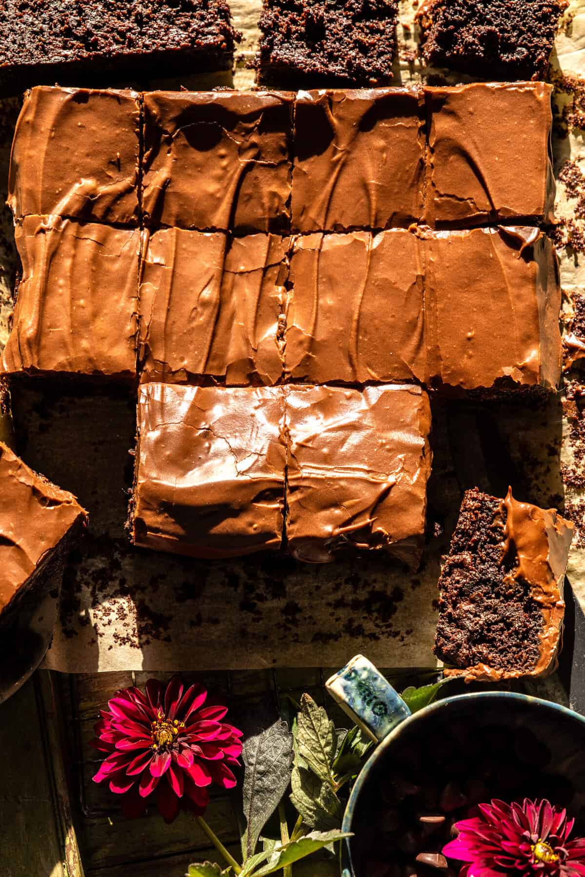 Thick and Fudgy Zucchini Brownies | halfbakedharvest.com