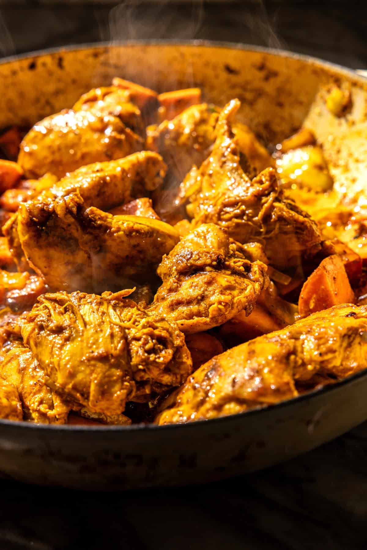 30 Minute Indian Chicken Sweet Potato Curry | halfbakedharvest.com