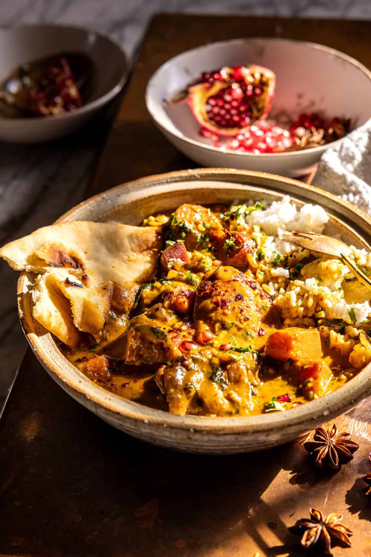 30 Minute Indian Chicken Sweet Potato Curry | halfbakedharvest.com