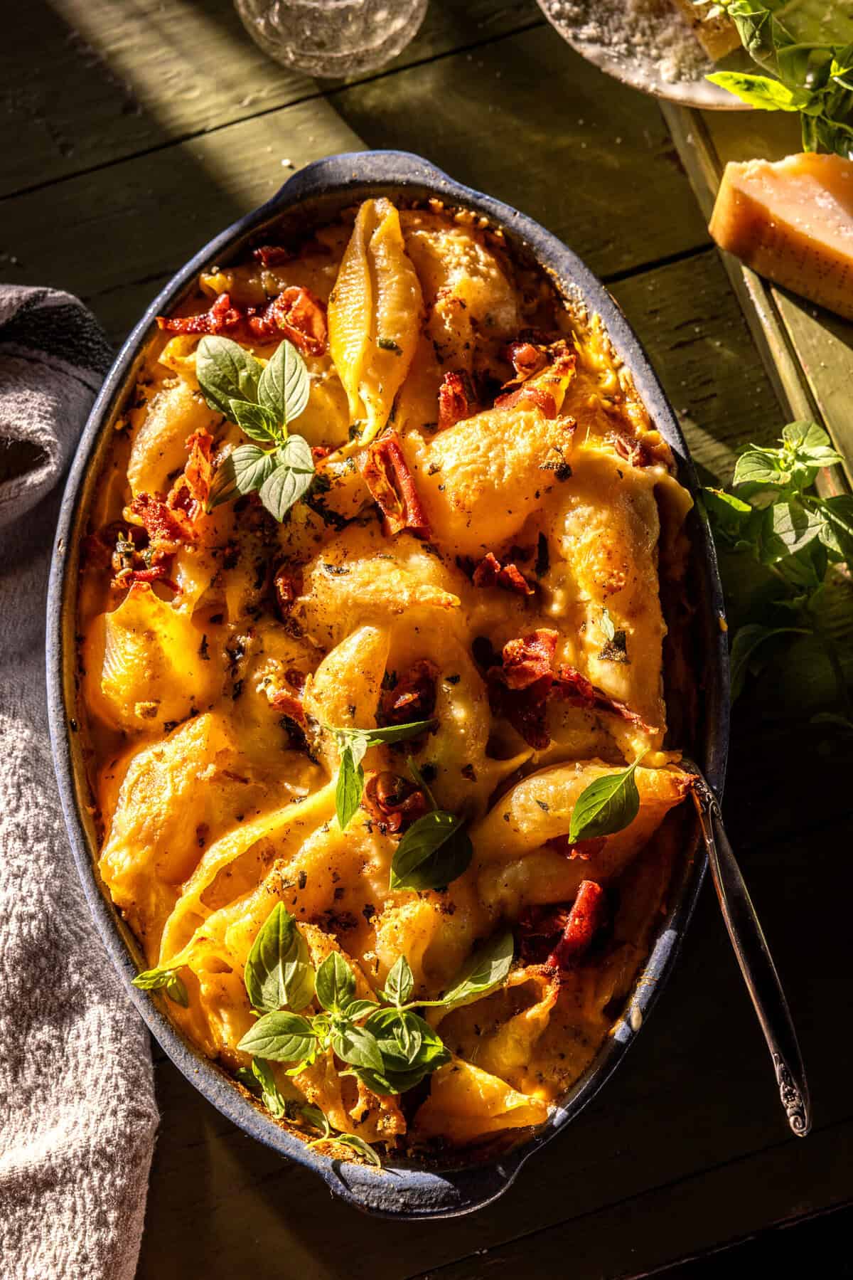 Mix and Bake Pumpkin Gouda Shells | halfbakedharvest.com