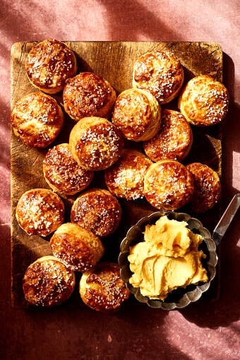 Salted Pretzel Butter Biscuits | halfbakedharvest.com