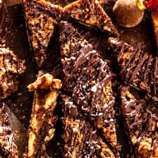 Gooey Salted Brown Sugar Maple Pecan Cookie Pie Bars | halfbakedharvest.com