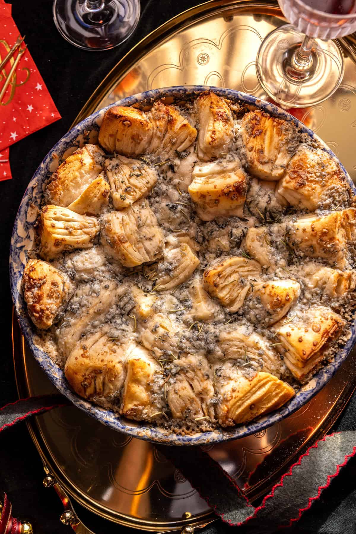 3 Ingredient Blue Cheese Appetizer | halfbakedharvest.com