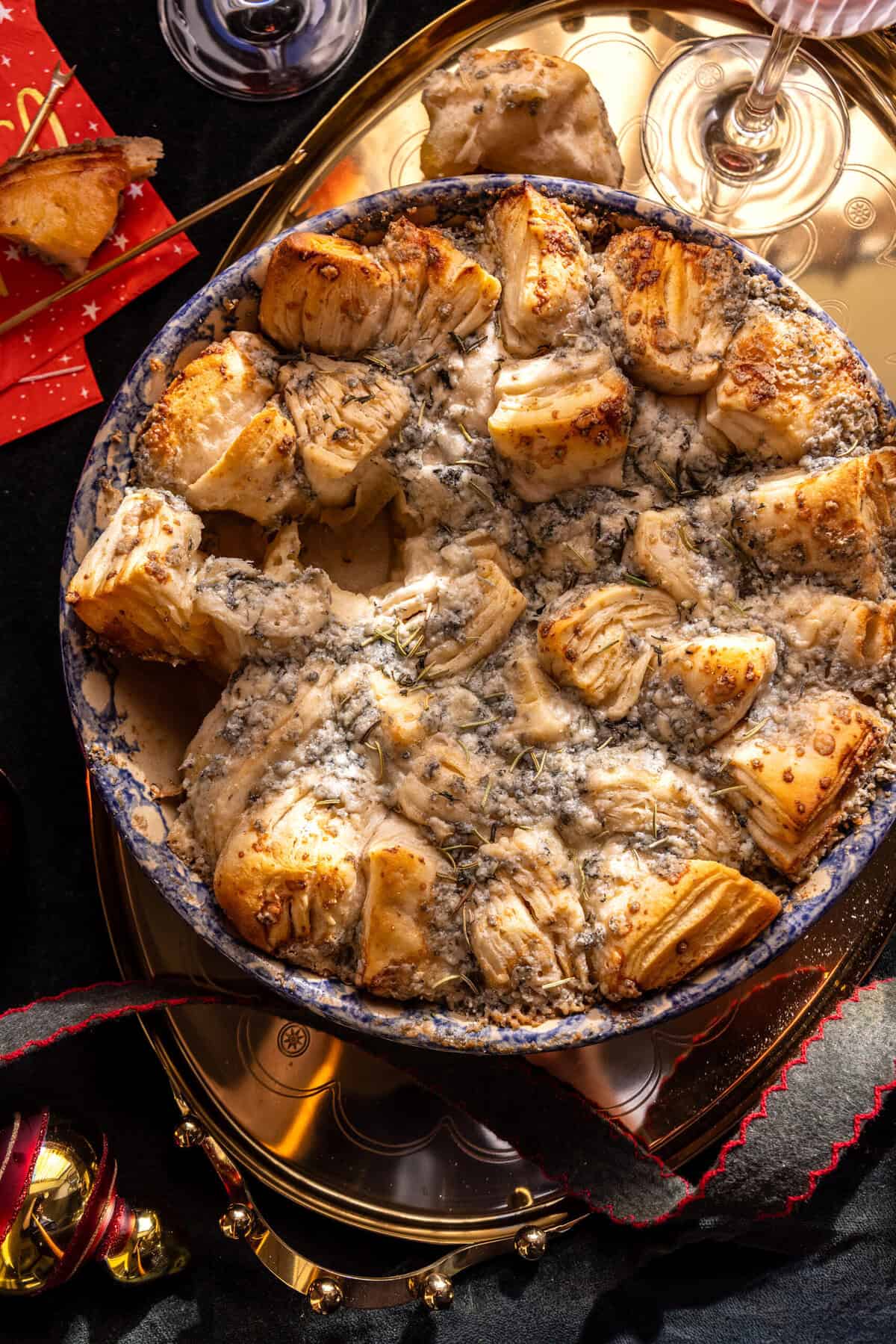 3 Ingredient Blue Cheese Appetizer | halfbakedharvest.com