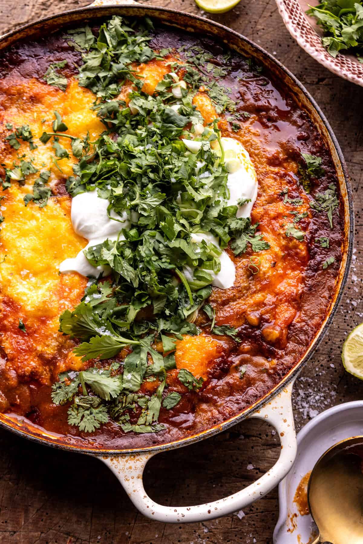 Creamy Chicken Tamale Pie | halfbakedharvest.com