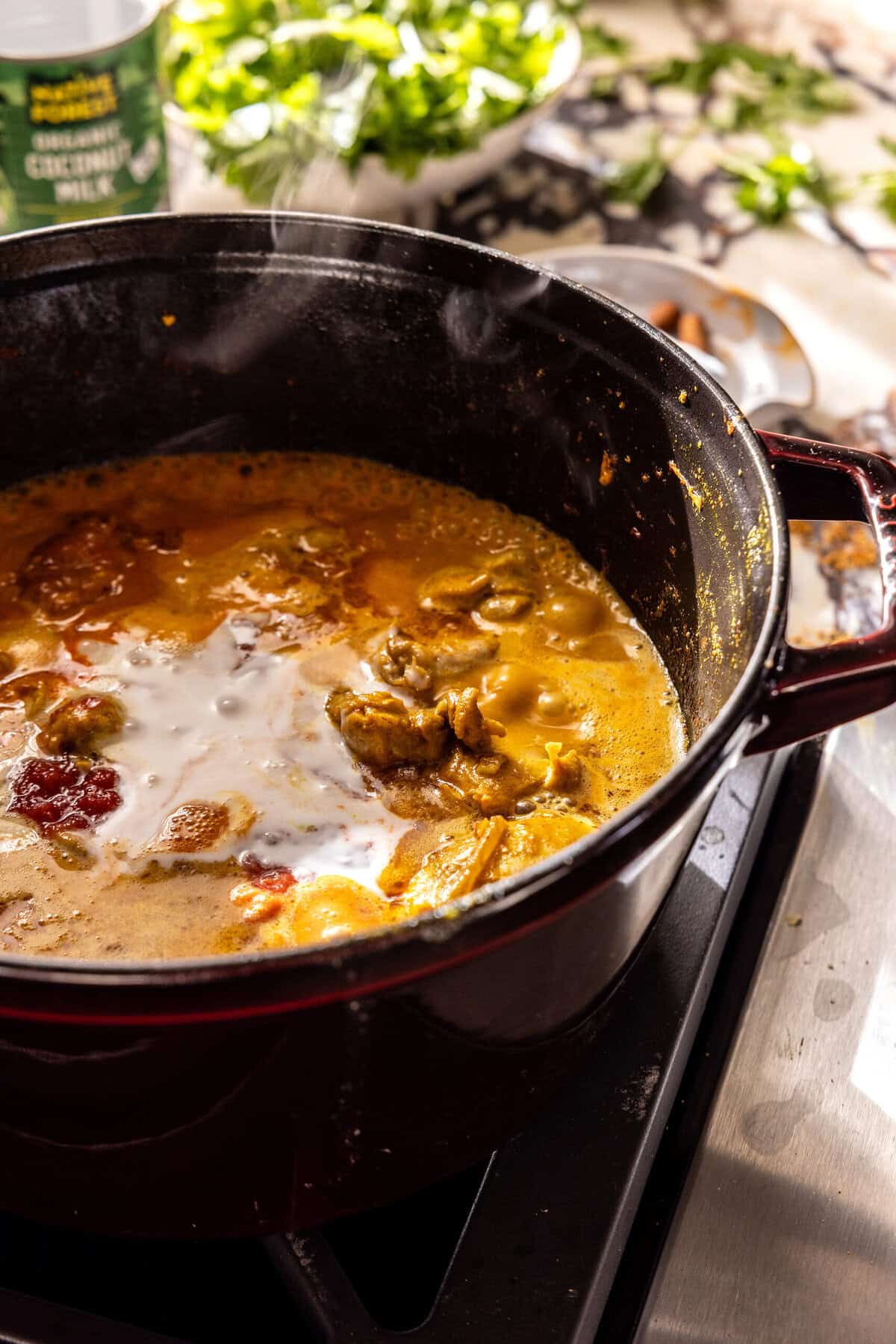 Dutch Oven Chicken Curry | halfbakedharvest.com