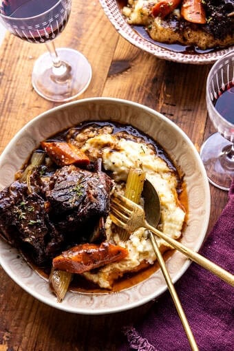 Red Wine Braised Short Ribs | halfbakedharvest.com