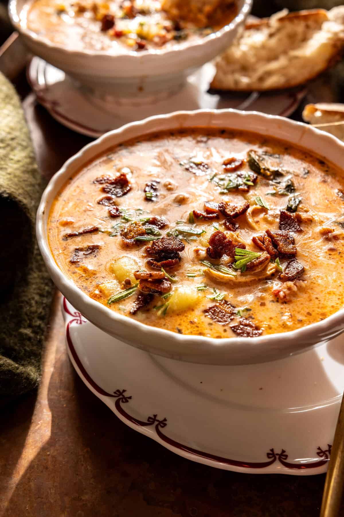 Spicy Italian Chicken Gnocchi Soup | halfbakedharvest.com